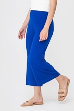Wide culottes DILIA knitted blue Garne 3040639 photo №2