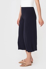 Wide culottes DILIA knitted blue Garne 3040640 photo №2