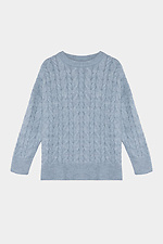 Blue women's jumper  4038641 photo №5