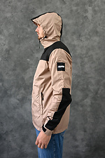 Autumn windbreaker jacket with hood and lining GARD 8011642 photo №4