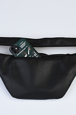 Schwarze Bananentasche aus hochwertigem Kunstleder SGEMPIRE 8015642 Foto №6