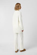 Weißer Strickanzug für Damen Sewel 4038644 Foto №3