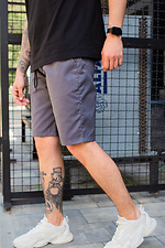 Knielange Shorts aus Baumwolle mit hohem Bund Without 8048644 Foto №2