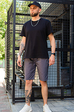 Knielange Shorts aus Baumwolle mit hohem Bund Without 8048644 Foto №4