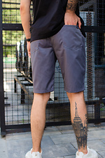 Knielange Shorts aus Baumwolle mit hohem Bund Without 8048644 Foto №5