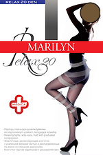 Modeling tights by Marilyn 20 den with shaping shorts Marilyn 3009646 photo №1