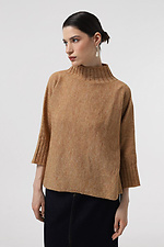 Damenpullover in hellbrauner Farbe  4038646 Foto №1