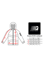 Autumn jacket windbreaker on a membrane with a hood GARD 8011646 photo №6