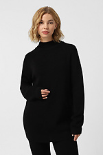 Schwarzer Strickanzug für Damen  4038647 Foto №2