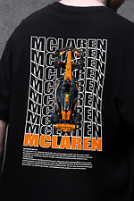 Men's Oversized T-Shirt With Mclaren Black Print Without 8049648 photo №2