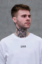 Men's Oversized T-Shirt With Mclaren White Print Without 8049650 photo №4
