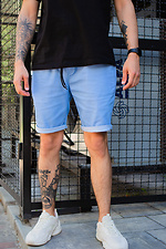 Summer oversized knee length denim shorts Without 8048654 photo №2