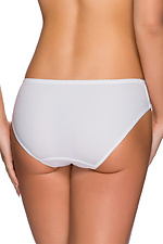White panties with wide barrels and low waist Vena 4025655 photo №2