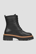 Winter women's ankle boots on a massive platform 4205655 photo №2