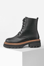 Winter women's ankle boots on a massive platform 4205655 photo №3