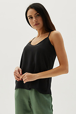 Loose summer top tank top with thin straps Garne 3038657 photo №2