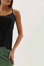 Loose summer top tank top with thin straps Garne 3038657 photo №4