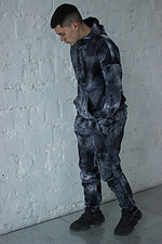 Чоловічий спортивний костюм у стилі тай-дай Custom Wear 8025657 фото №3