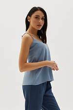 Loose summer top tank top with thin straps Garne 3038658 photo №2