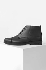 Winter men's boots made of genuine leather  4205659 photo №1