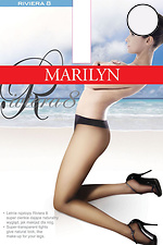 Ultra-thin 8 den low waist tights Marilyn 3009662 photo №1