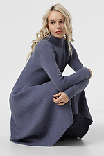 Graues Strickkleid für Damen  4038663 Foto №1