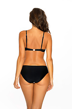 Coral one-piece swimsuit with push-up bra and low-cut bottoms Marko 4024666 photo №3