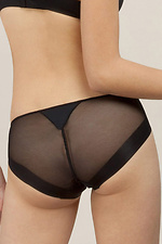 Black classic low rise panties with wide sides Gisela 4028668 photo №2