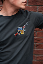 T-shirt gray Lendlis Custom Wear 8025669 photo №3