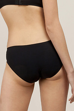 Black classic low rise panties with wide sides Gisela 4028672 photo №2