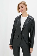 Business trouser suit deuce made of high-quality eco-leather Garne 3033676 photo №3