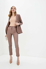 Business trouser suit deuce made of high-quality eco-leather Garne 3033677 photo №2