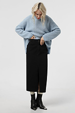 Blauer Strickpullover für Damen Sewel 4038677 Foto №3