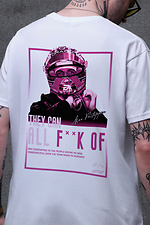 Men's Oversized T-Shirt With Print Verstappen White Without 8049678 photo №2