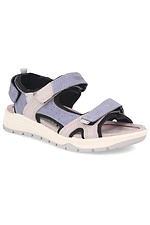 Sports open sandals made of genuine leather Forester 4101680 photo №1