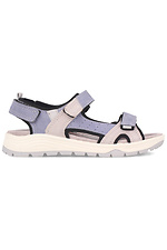Sports open sandals made of genuine leather Forester 4101680 photo №2