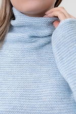 Gestrickter Damenpullover in Blau Sewel 4038681 Foto №6
