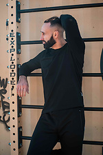 T-shirt Longsleeve black Custom Wear 8025681 photo №2