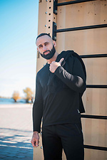 T-shirt Longsleeve black Custom Wear 8025681 photo №3