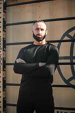 T-shirt Longsleeve black Custom Wear 8025681 photo №5