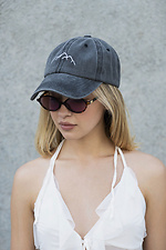 Women's Cap Baseball Cap Gori Gray Without 8049687 photo №4