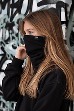 Дитячий Флісовий Баф Для Дівчинки Without Frost Black Without 8056687 фото №2