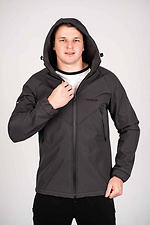 Весенняя мужская куртка на мембране с подкладкой из флиса Custom Wear 8025689 фото №2