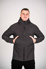 Wiosenna kurtka męska na membranie z polarową podszewką Custom Wear 8025689 zdjęcie №3