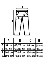 Blaue Unisex-Mom-Jeans mit mittelhohem Bund Custom Wear 8025690 Foto №8