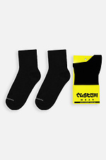 Socken ganz schwarz Custom Wear 8025691 Foto №3