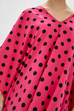 Loose summer tunic with polka dots Garne 3033693 photo №5