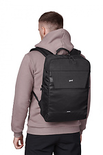 Чорний великий рюкзак з зовнішньою кишенею і відділенням для ноутбука GARD 8011693 фото №1