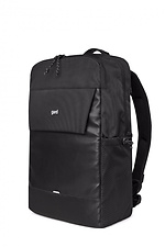 Черный большой рюкзак с внешним карманом и отделением для ноутбука GARD 8011693 фото №4