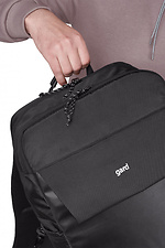 Черный большой рюкзак с внешним карманом и отделением для ноутбука GARD 8011693 фото №7